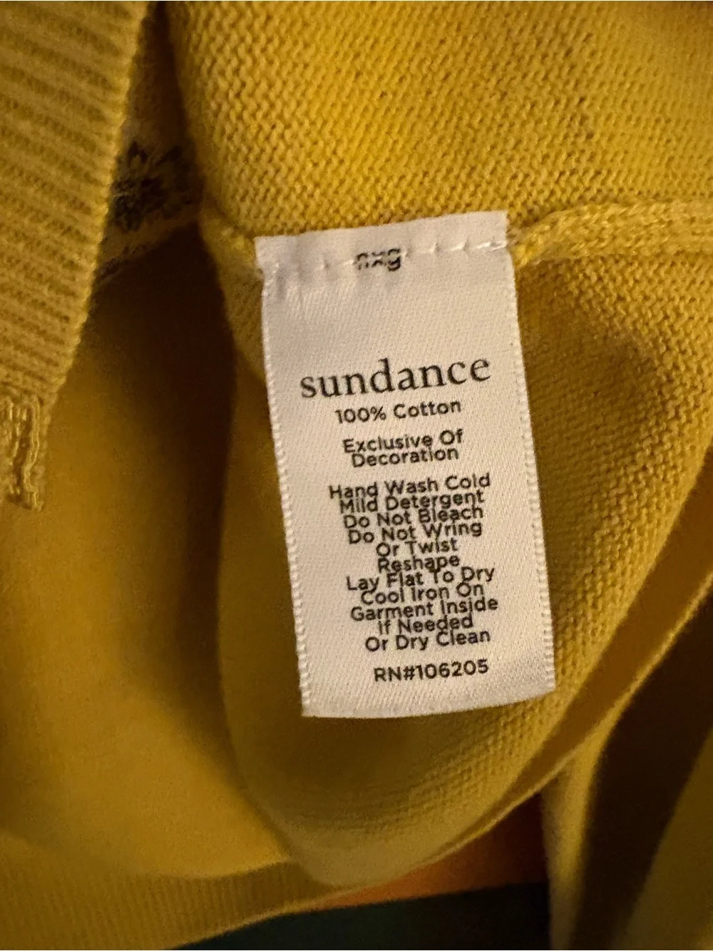 Sundance Goldenrod/Chartreuse Embroidered Cardigan